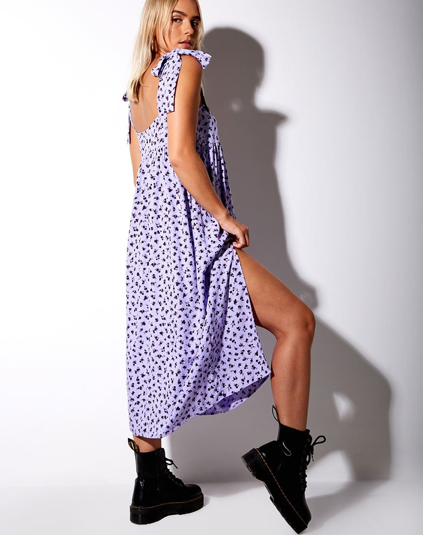 Immagine di Dorothy Midi Dress in Dainty Daisy Lilac