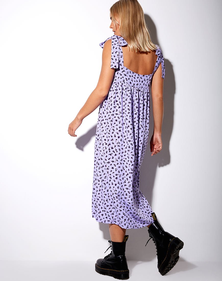 Immagine di Dorothy Midi Dress in Dainty Daisy Lilac