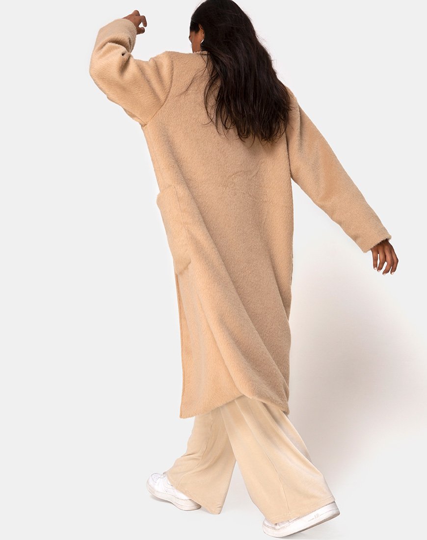 Immagine del cappotto Duster in tessuto Tan