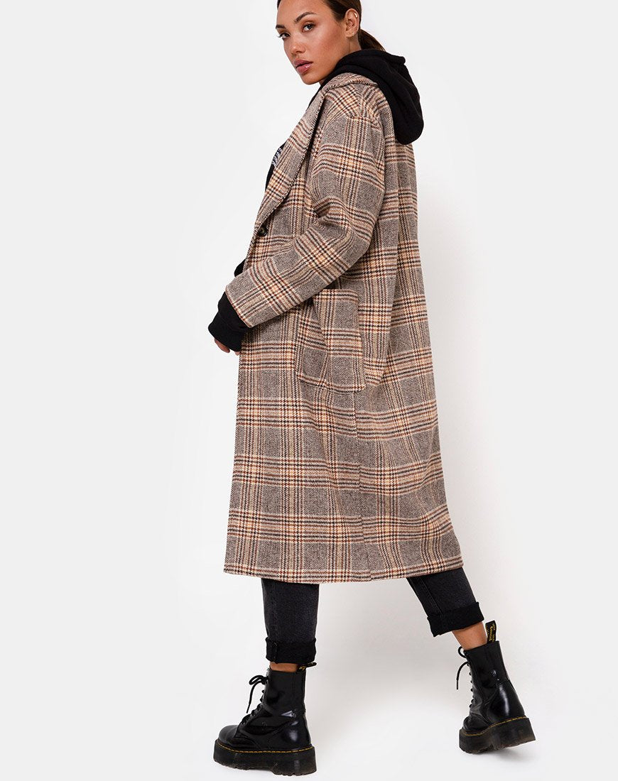 Cappotto spolverino in Winston Check
