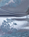 Rosa Flock Argento Blu