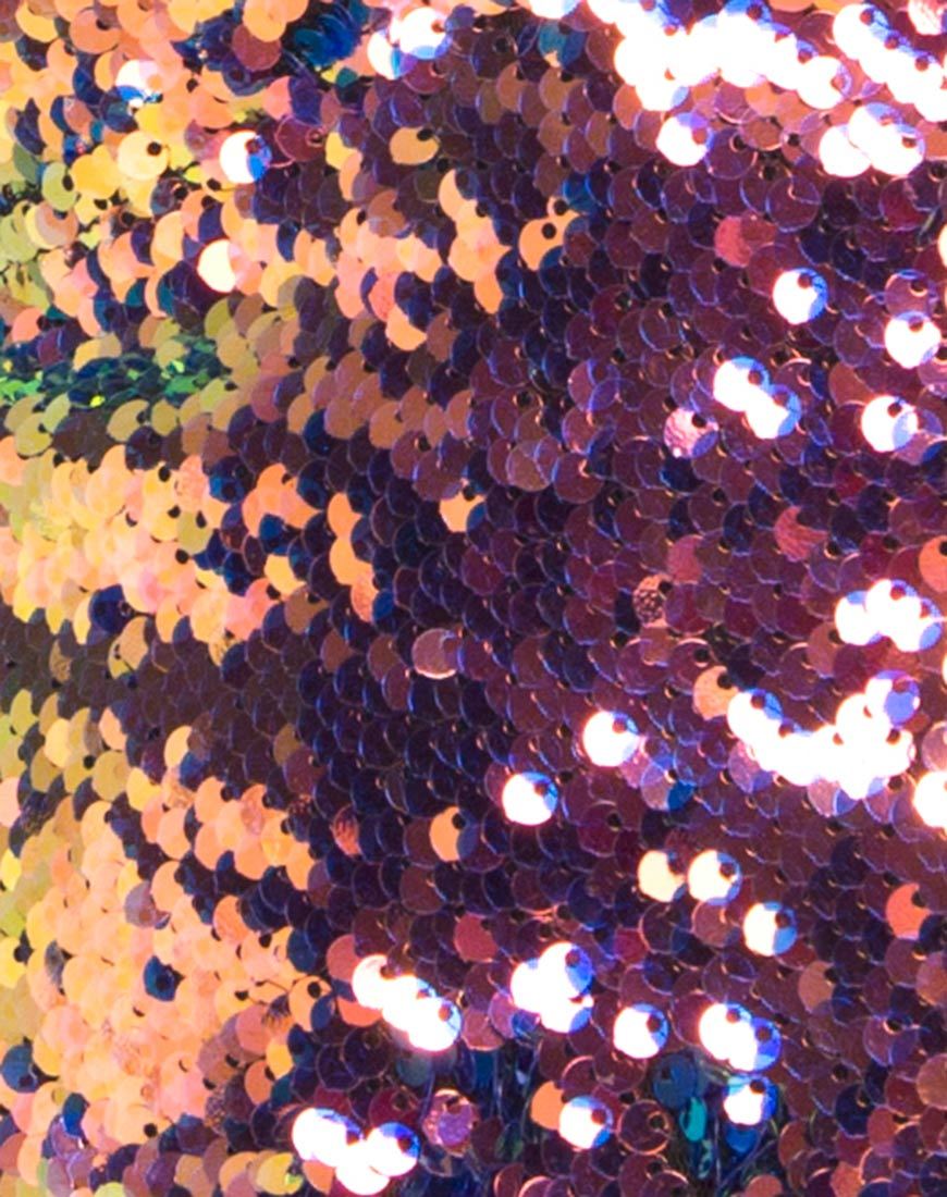Immagine di Dyrilla Cropped Bralet in Dragon Fruit Sequin