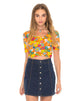 Immagine di Eclat Crop Top in Playtime Floral Orange