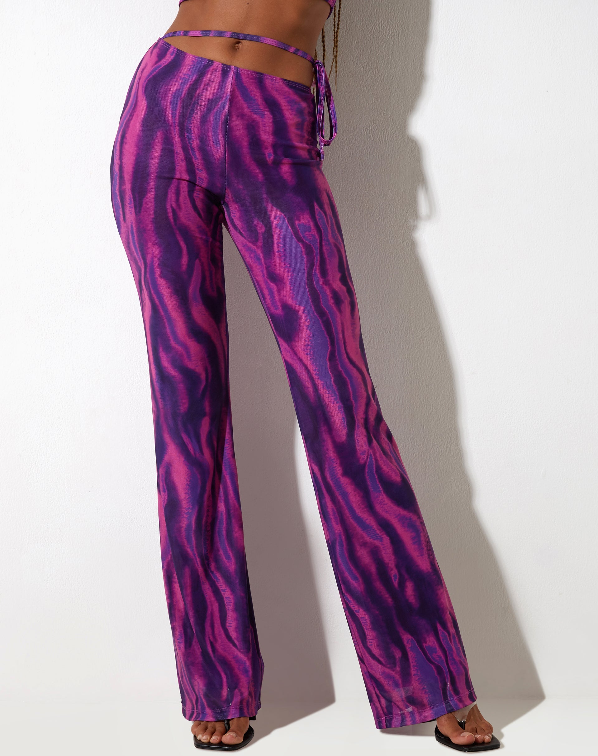immagine dei pantaloni Eda in Tropical Rave Pink