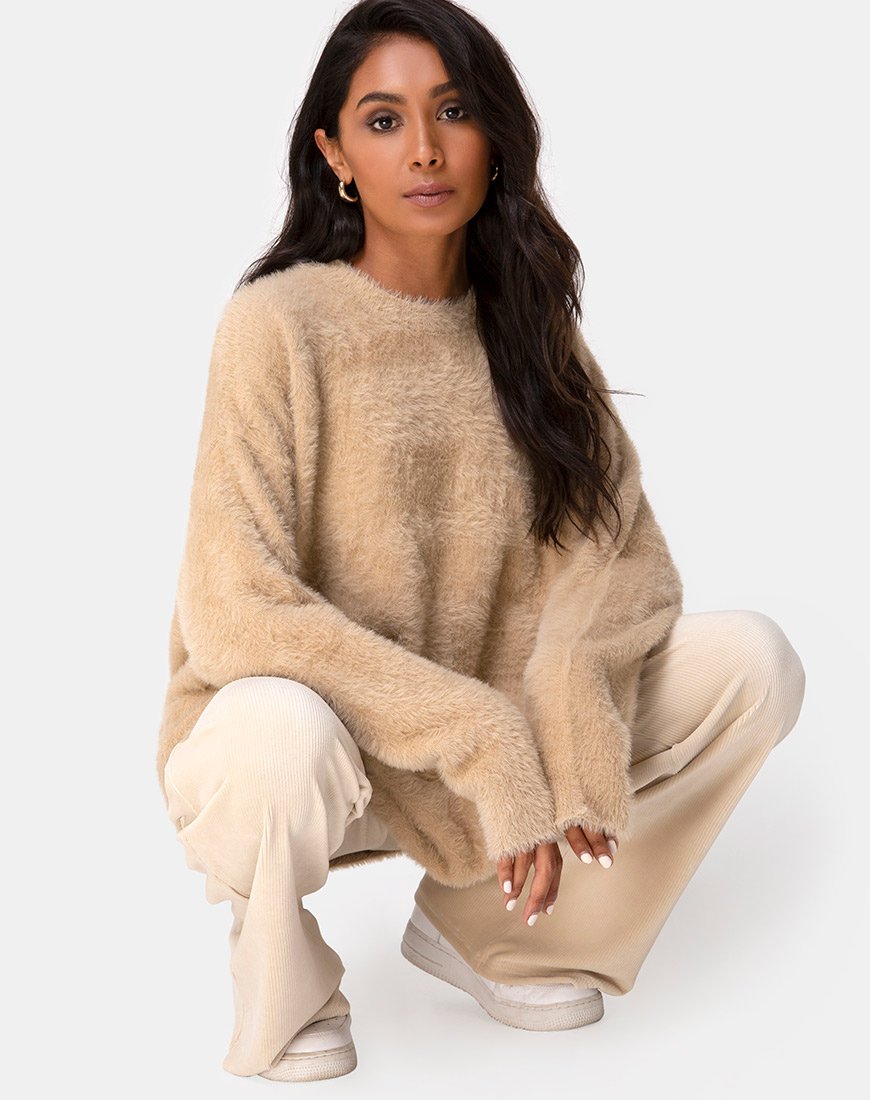 Immagine di Edgen Jumper in maglia sabbia