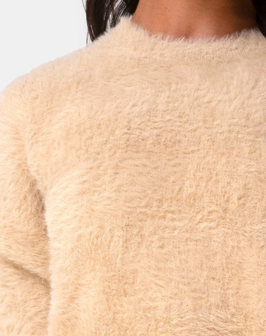 Immagine di Edgen Jumper in maglia sabbia