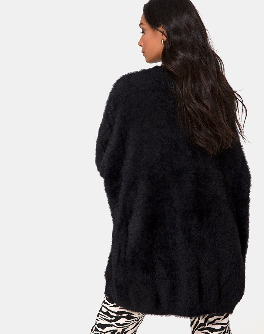 Maglione Edgen in maglia nera