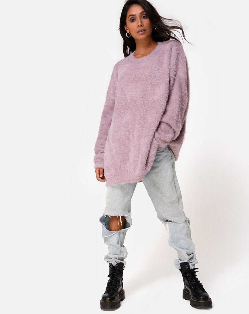Immagine di Edgen Jumper in maglia malva