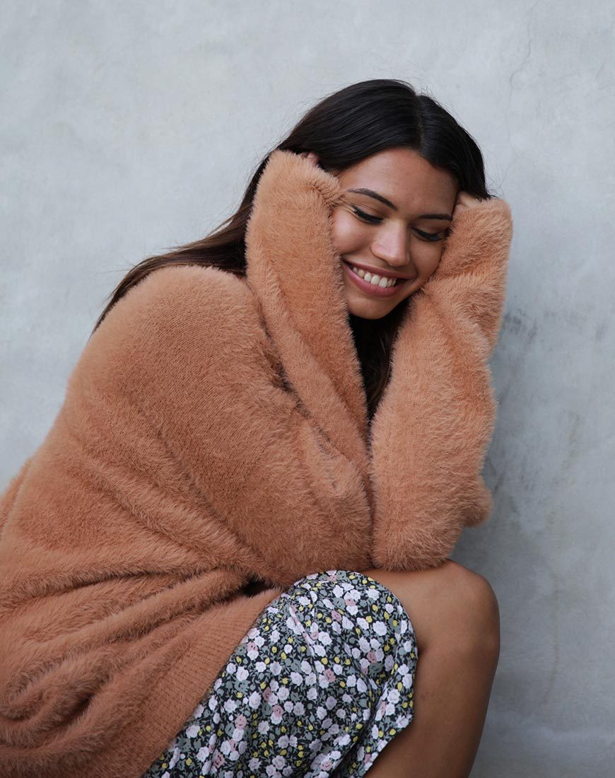 Immagine del maglione Edgen in maglia Tan