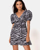 Immagine di Elcia Dress in Animal Drip Grigio