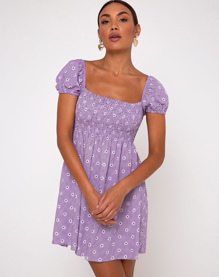 Abito Eldre in Daisy Field Lavender