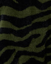 Maglia Zebra oliva e nera
