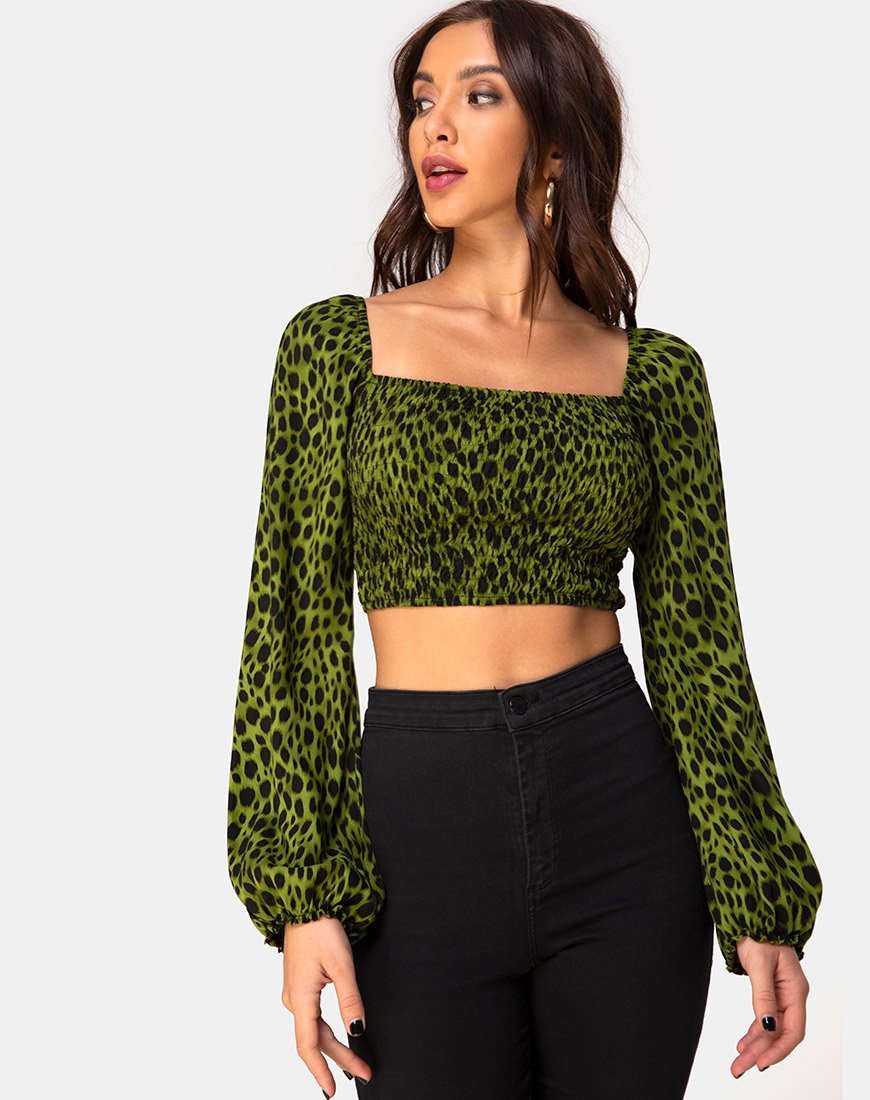 Top Elina in cachi ghepardo