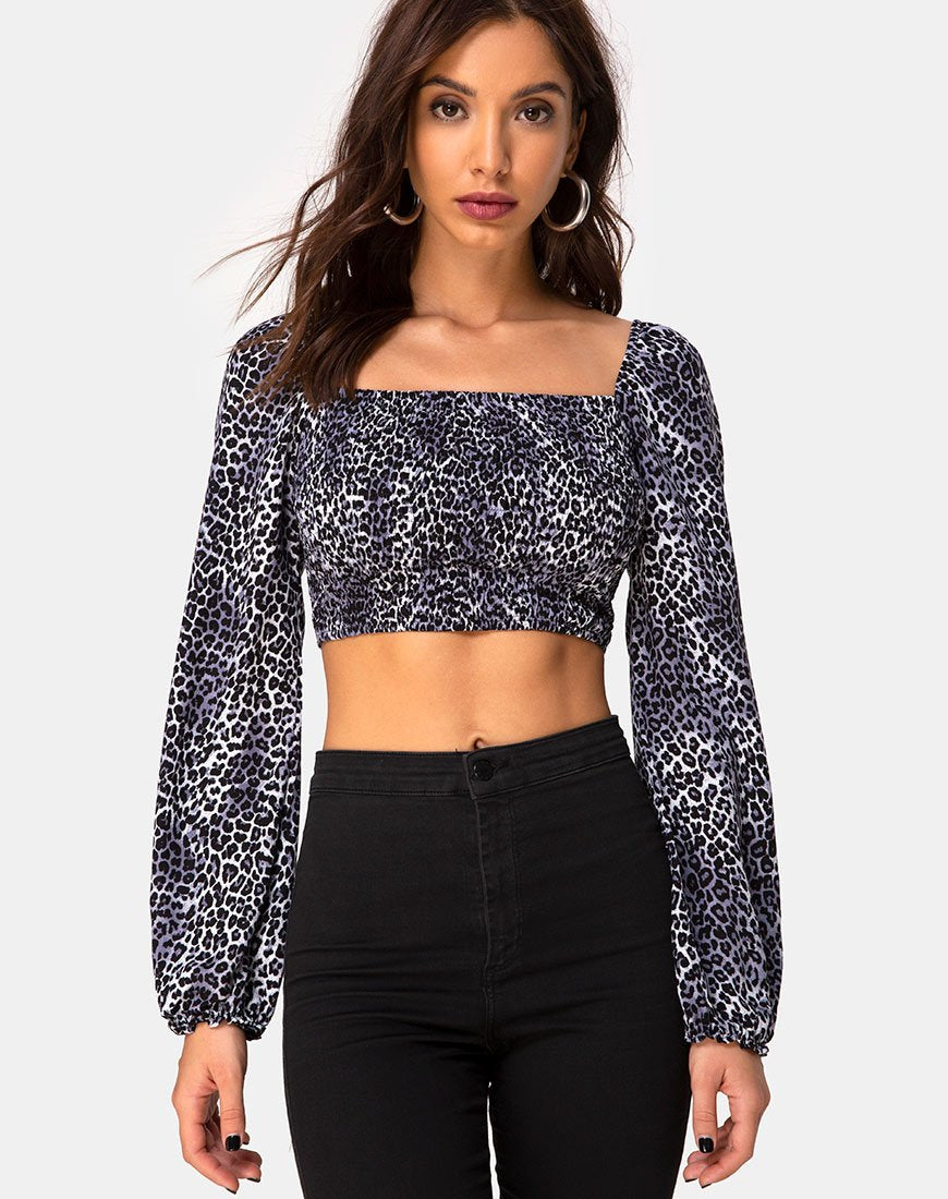 Immagine di Elina Top in Rar Leopard Grey