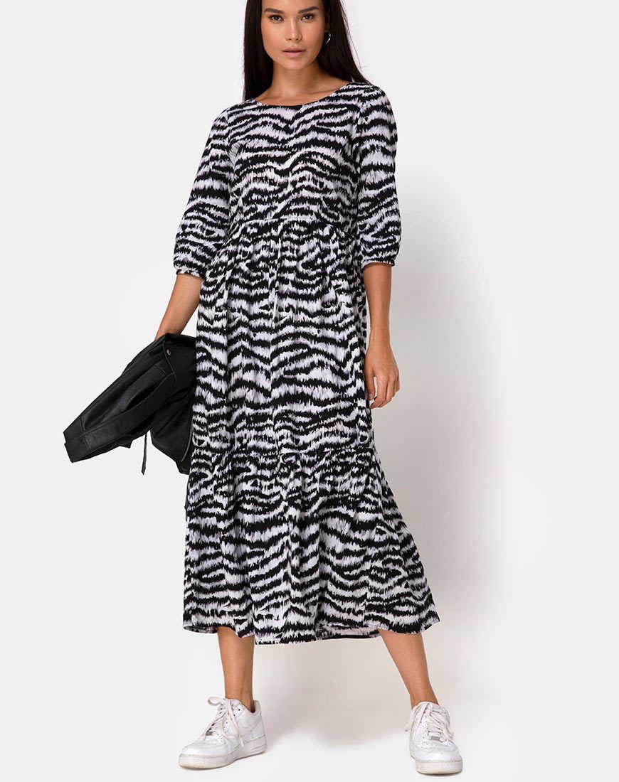 Immagine del vestito Ellery Animal Drip Grigio