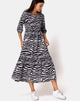 Immagine del vestito Ellery Animal Drip Grigio