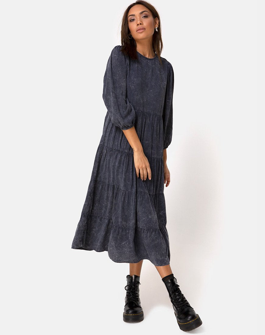 Immagine di Magnolia Dress in Wash Out Black