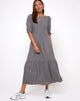 Immagine di Ellery Maxi Vestito in Check it Out Nero