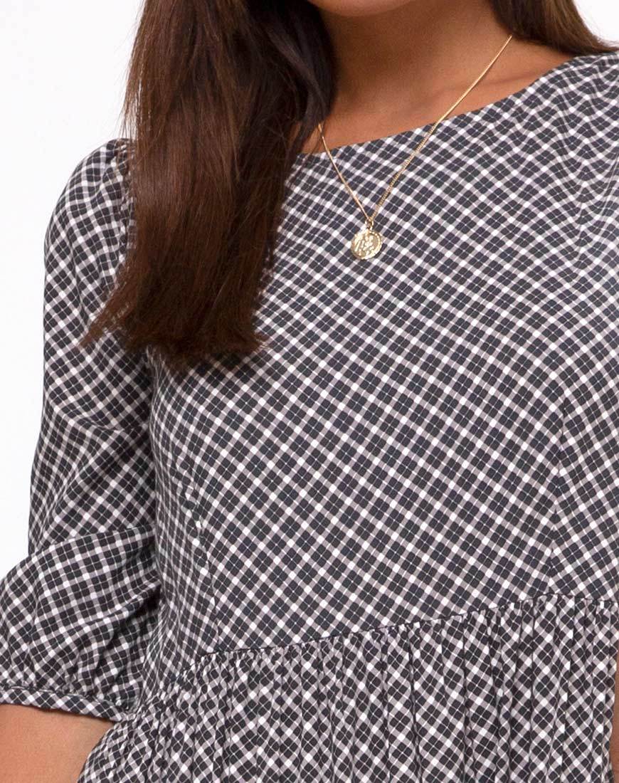 Immagine di Ellery Maxi Vestito in Check it Out Nero