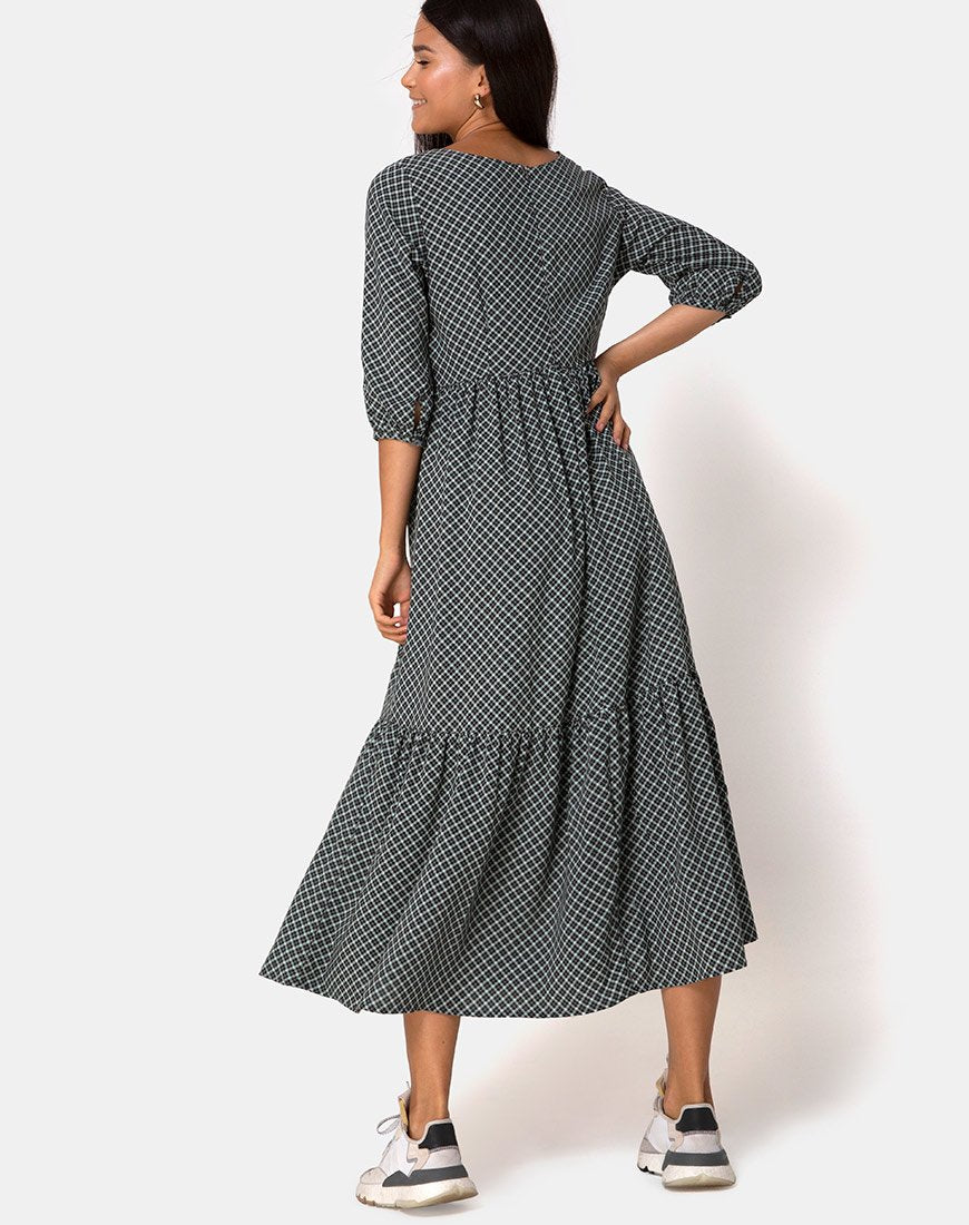 Immagine di Ellery Maxi Abito in Check it Out Verde