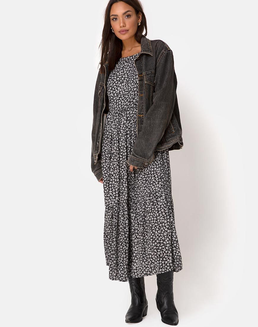 Immagine di Ellery Abito in Ditsy Rose Nero