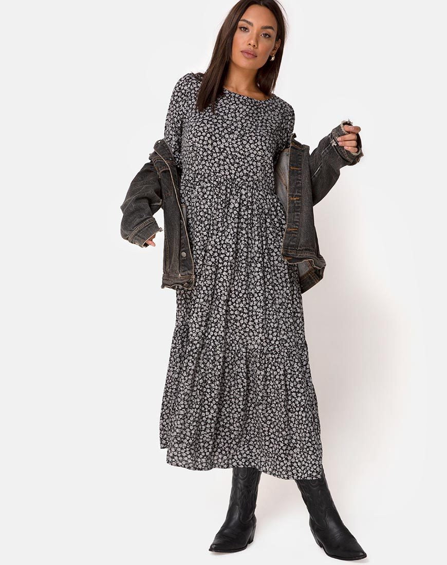Immagine di Ellery Abito in Ditsy Rose Nero