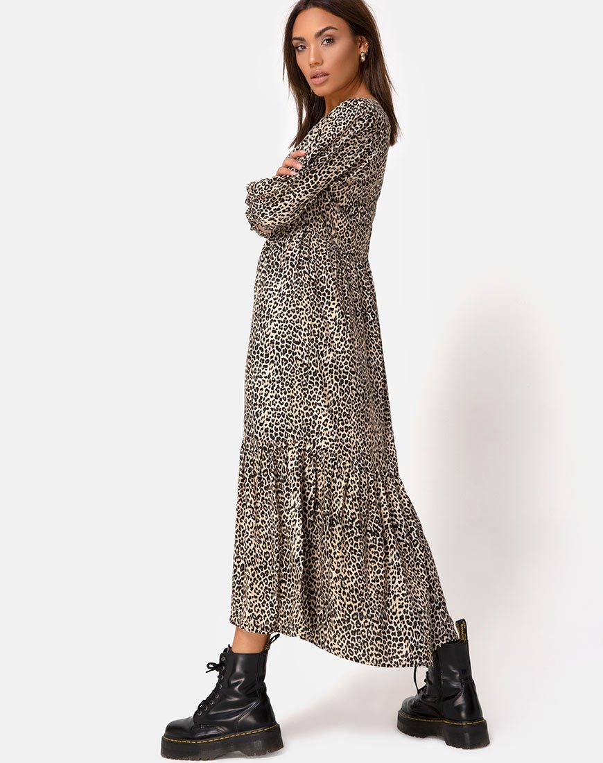 Immagine di Ellery Dress in Rar Leopard Brown
