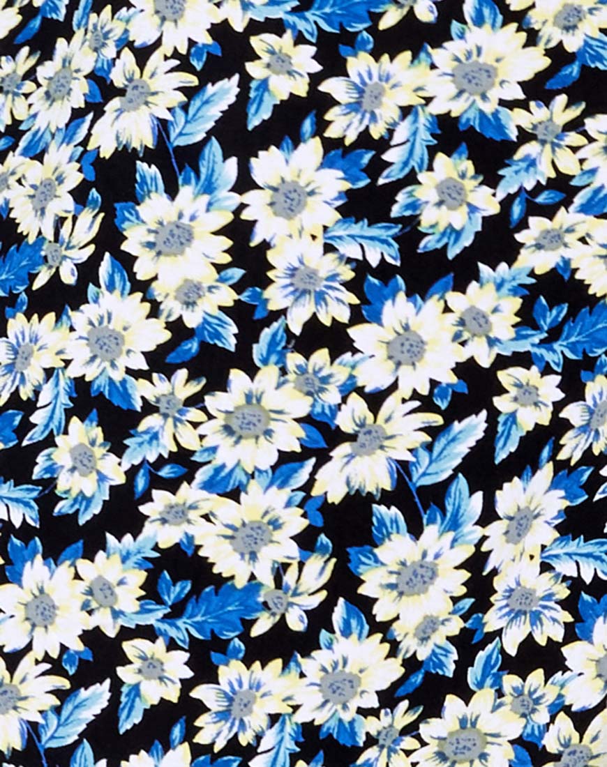 Immagine di Elna Babydoll Dress in Aster Blue