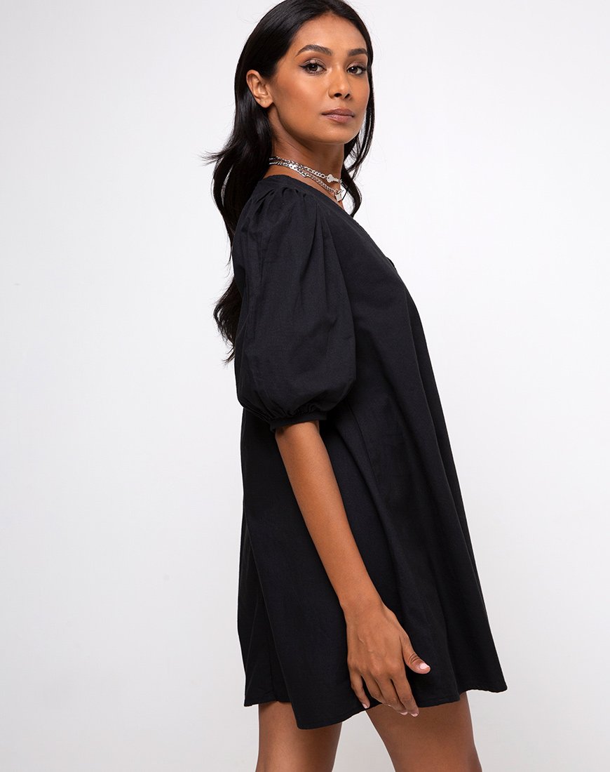 Immagine di Elna Babydoll Dress in Nero