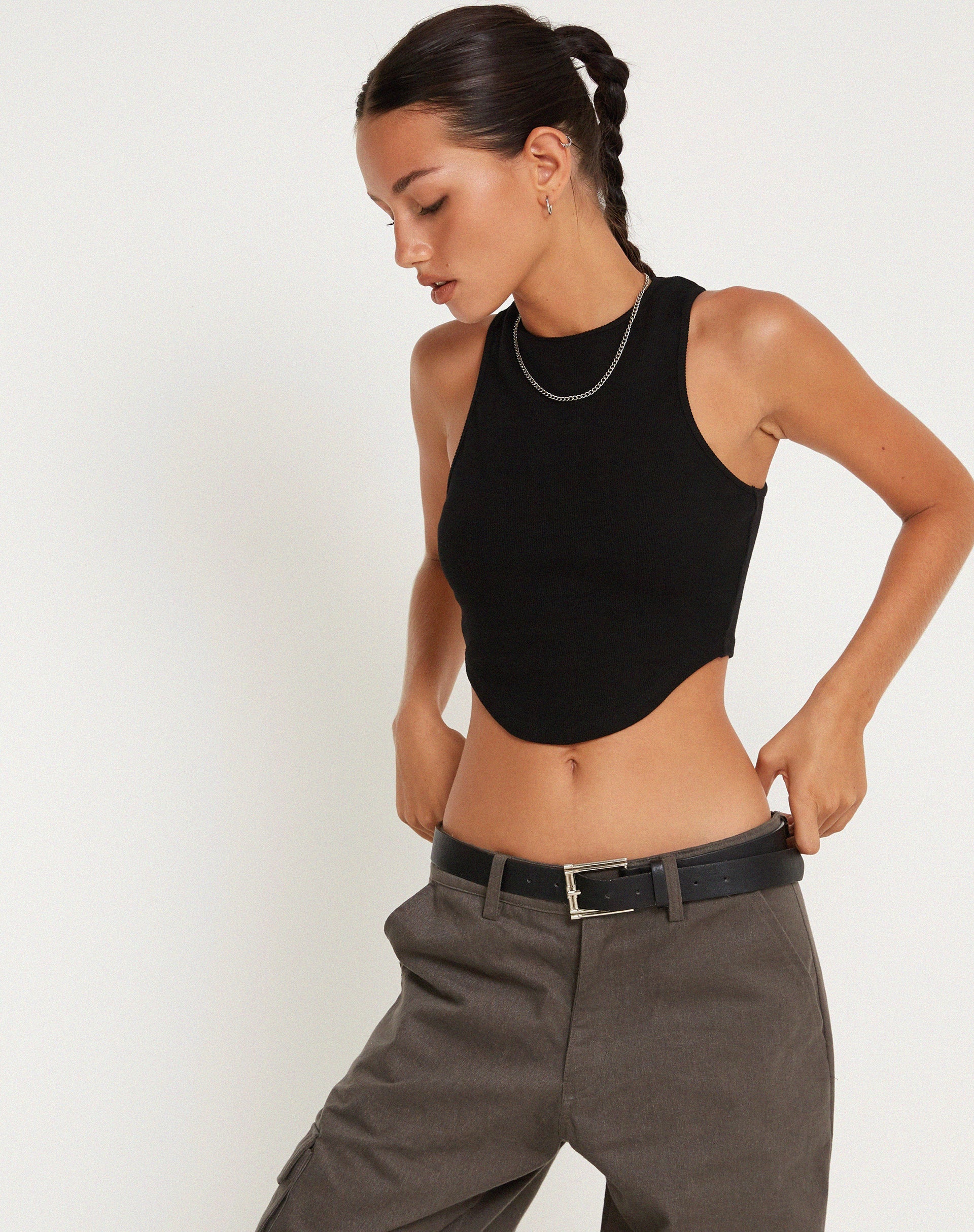 immagine di Eloise Gilet Top nero