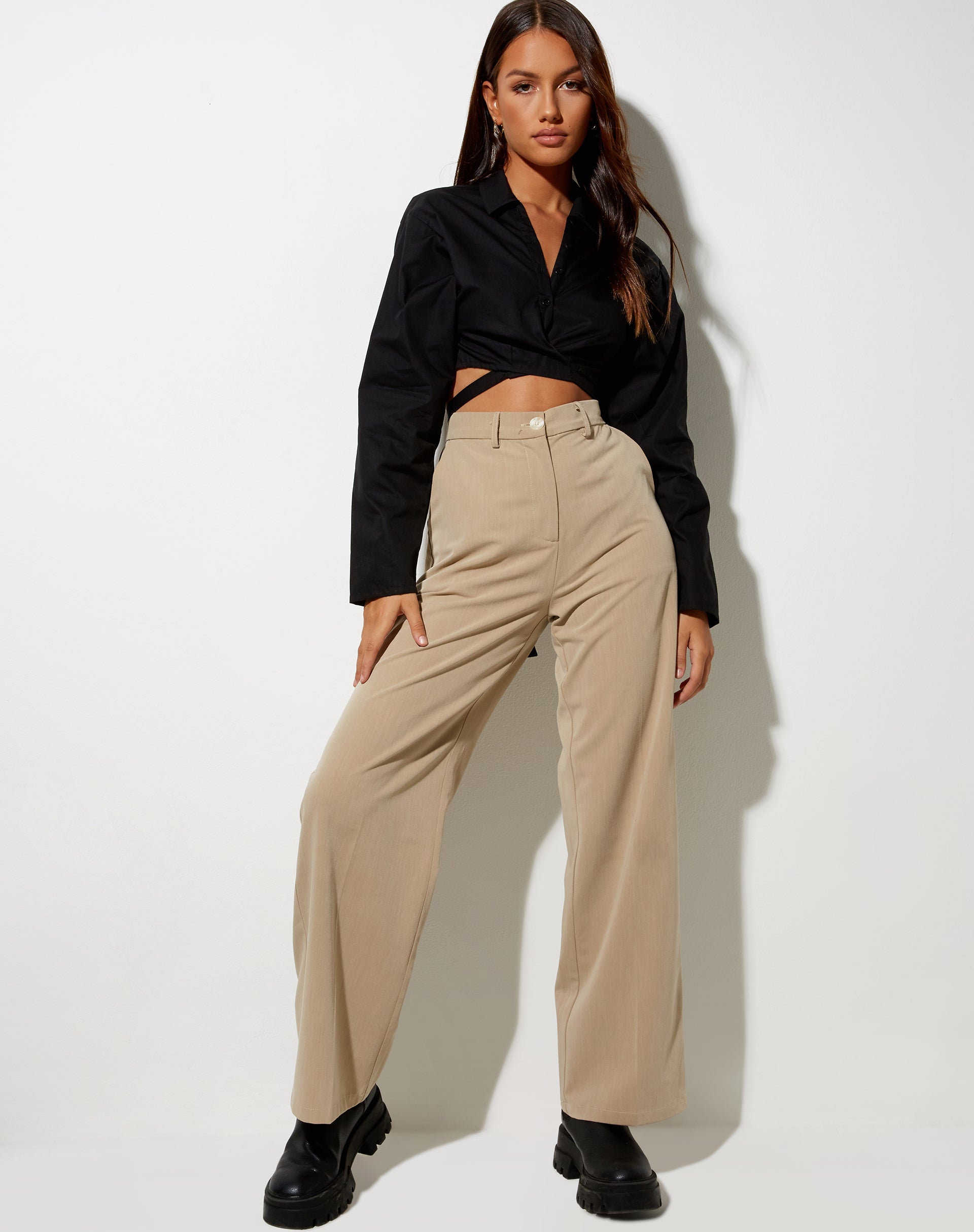 Immagine di Elyse Crop Top nero