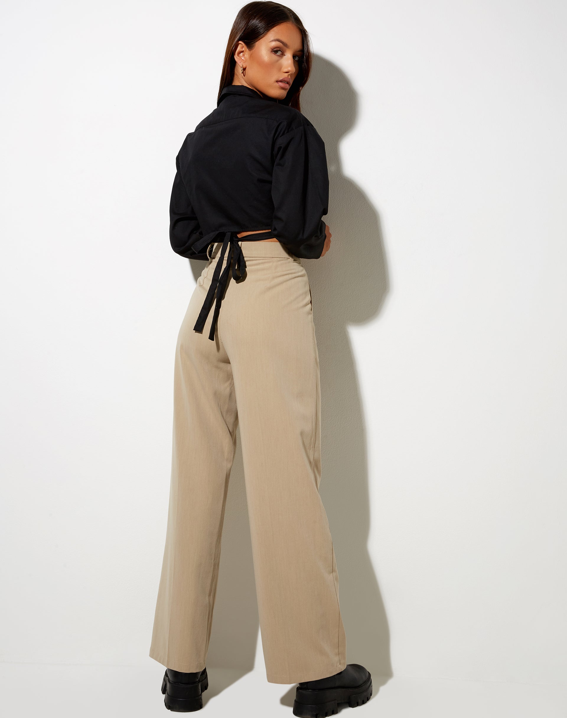 Immagine di Elyse Crop Top nero