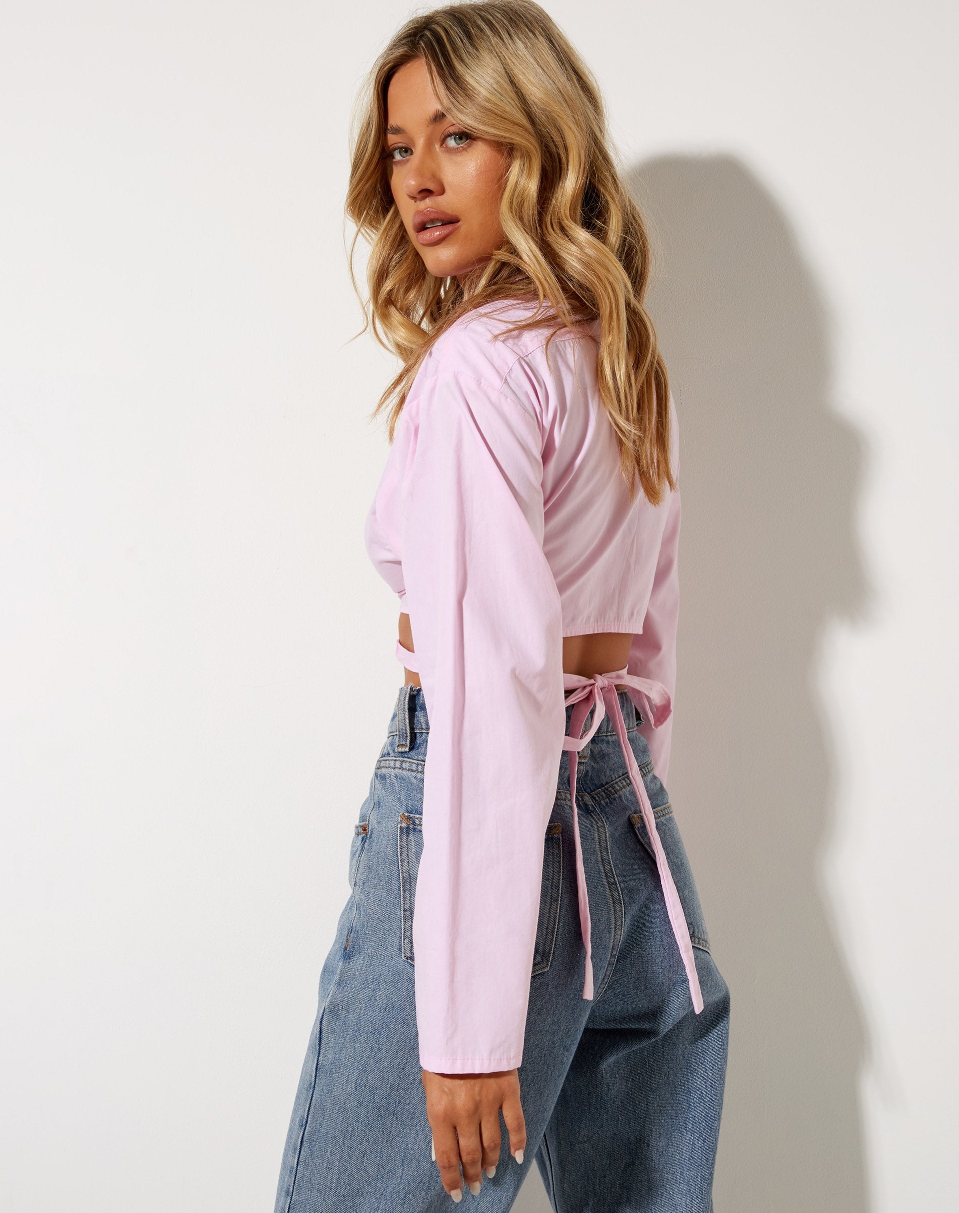 Immagine di Elyse Crop Top in rosa