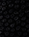 Raso Ditsy Rose Nero