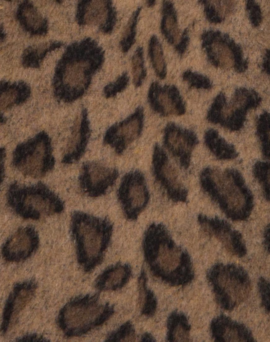 Immagine di Ernest Cappotto Boyfriend con stampa leopardo Grigio