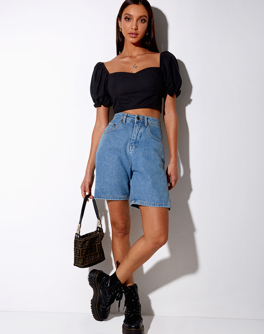 Immagine di Eunji Crop Top in nero