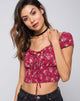 Immagine di Evane Crop Top in Soheila Floral