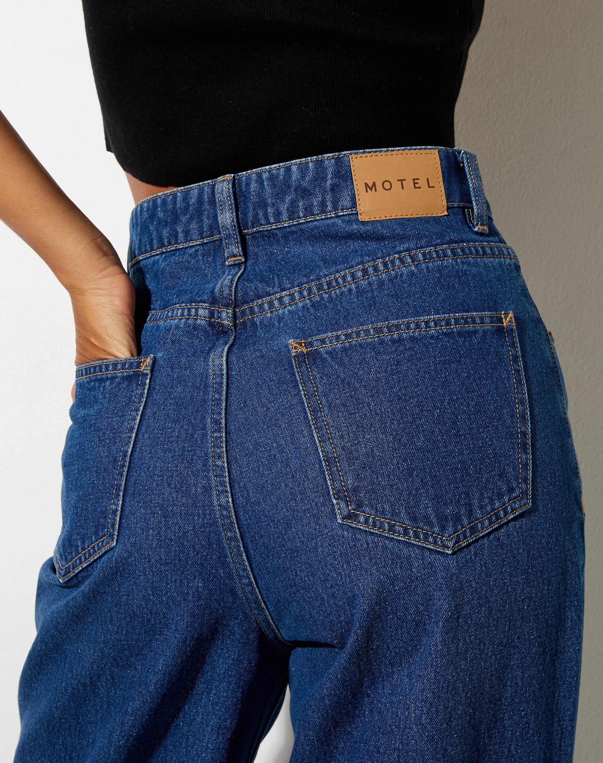 Immagine di Extra Wide Jean in Classic Blue