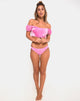Immagine di Fabienne Bikini Bottom in Velvet Candy Pink