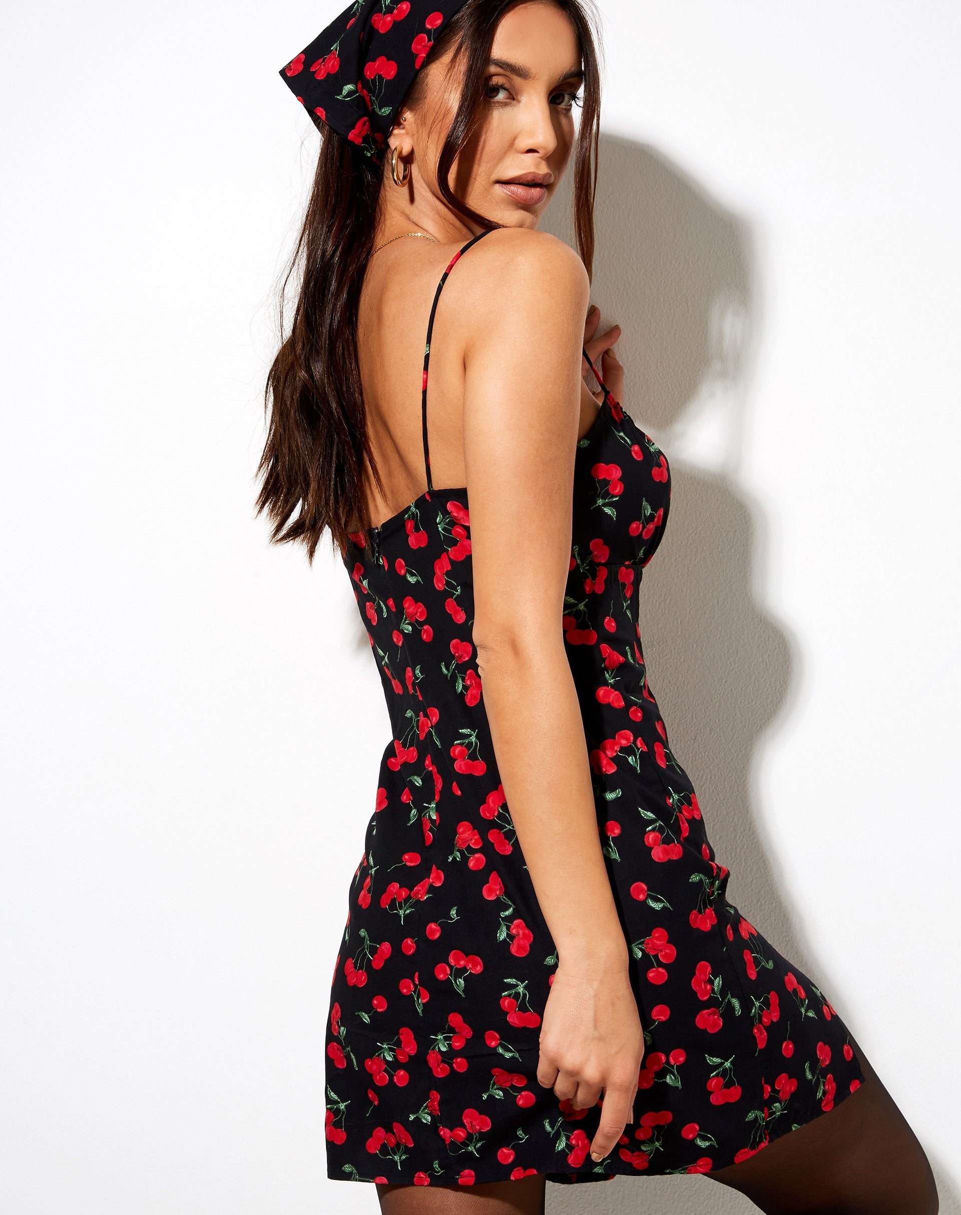 Immagine di FAMALA DRESS CILIEGIO NERO