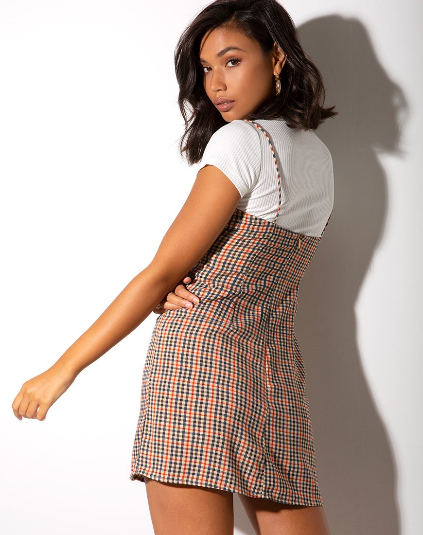 Immagine di Famala Slip Dress in Country Check