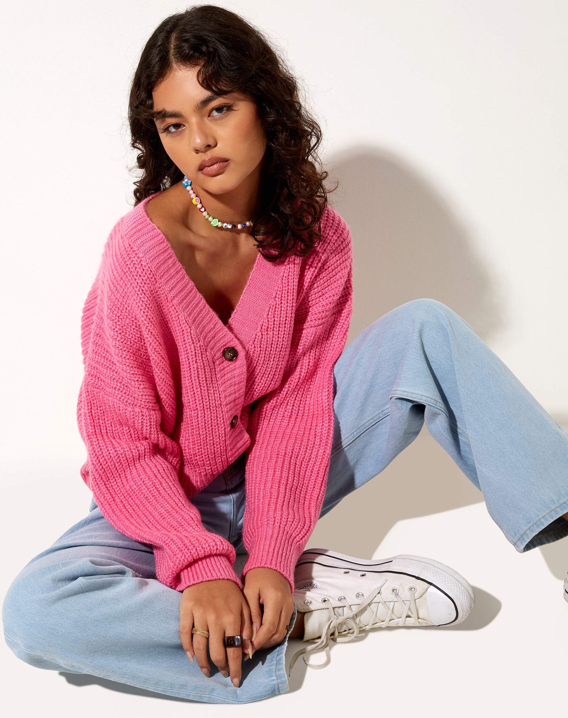 Immagine di Faya Cardigan in Bubblegum Pink