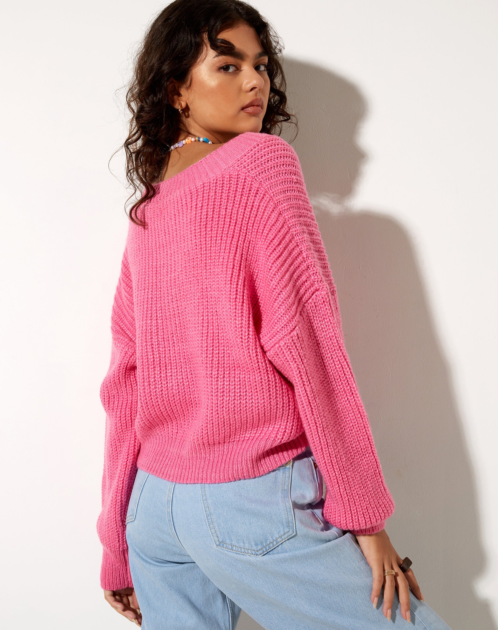 Immagine di Faya Cardigan in Bubblegum Pink