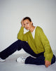 immagine del cardigan Faya in maglia Sour Apple