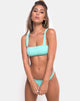 Immagine di Febe Bikini Top in Mini Rib Mint