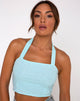 Immagine di Fedora Crop Top in Aqua