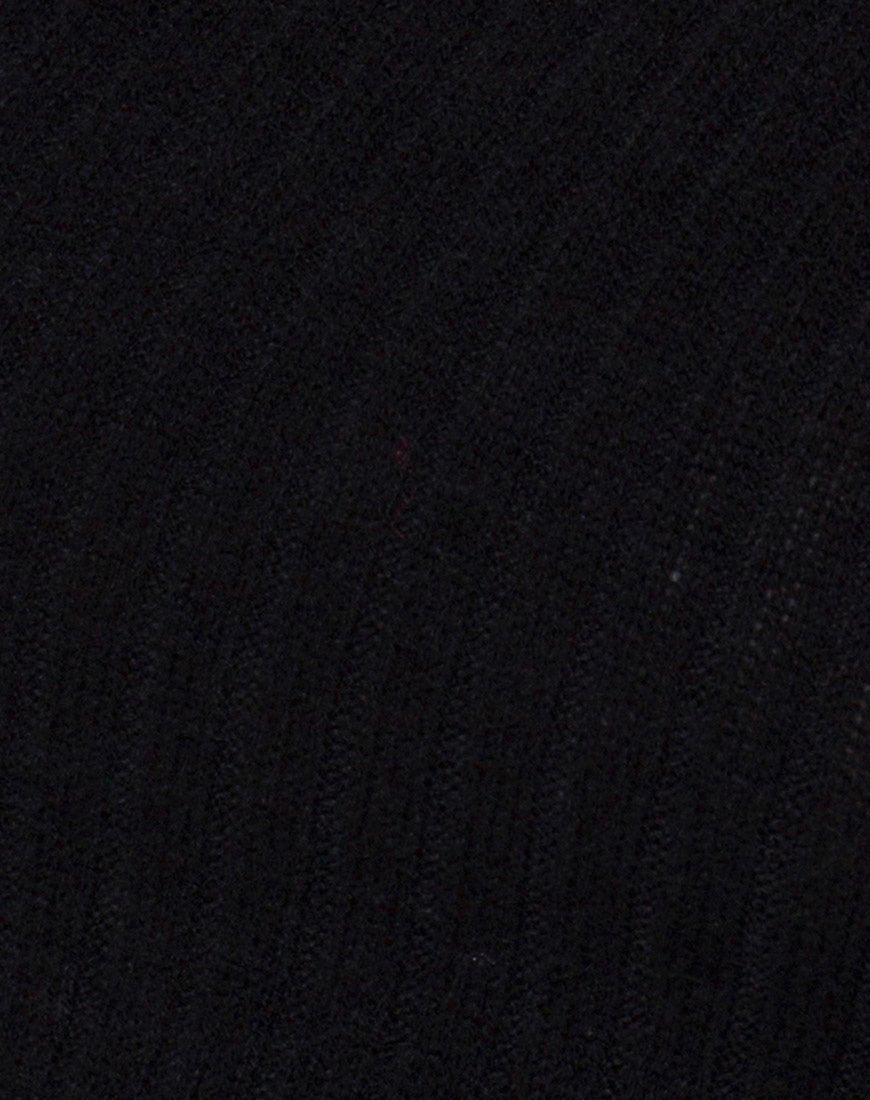 Immagine di Fiax Top in Rib Black