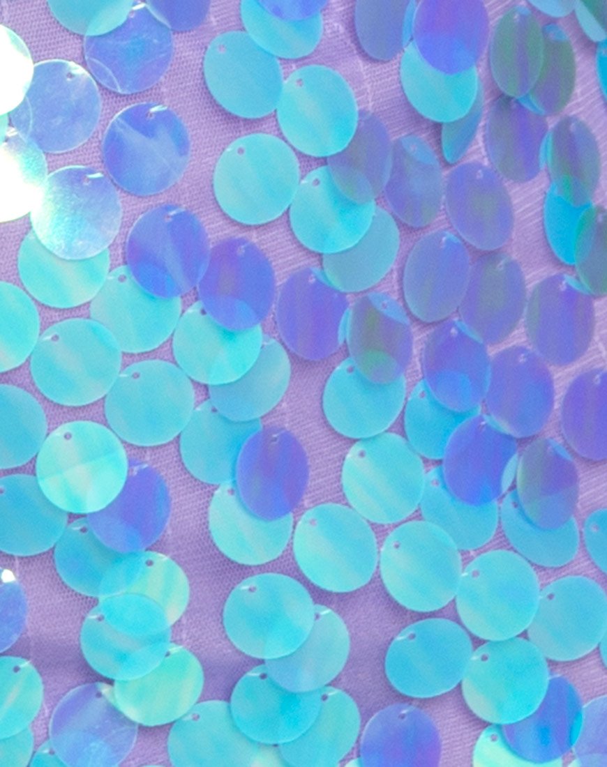 Immagine dell'abito Finn in sirena disco di paillettes