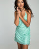 Immagine di Finn Dress in Disc Sequin Mint