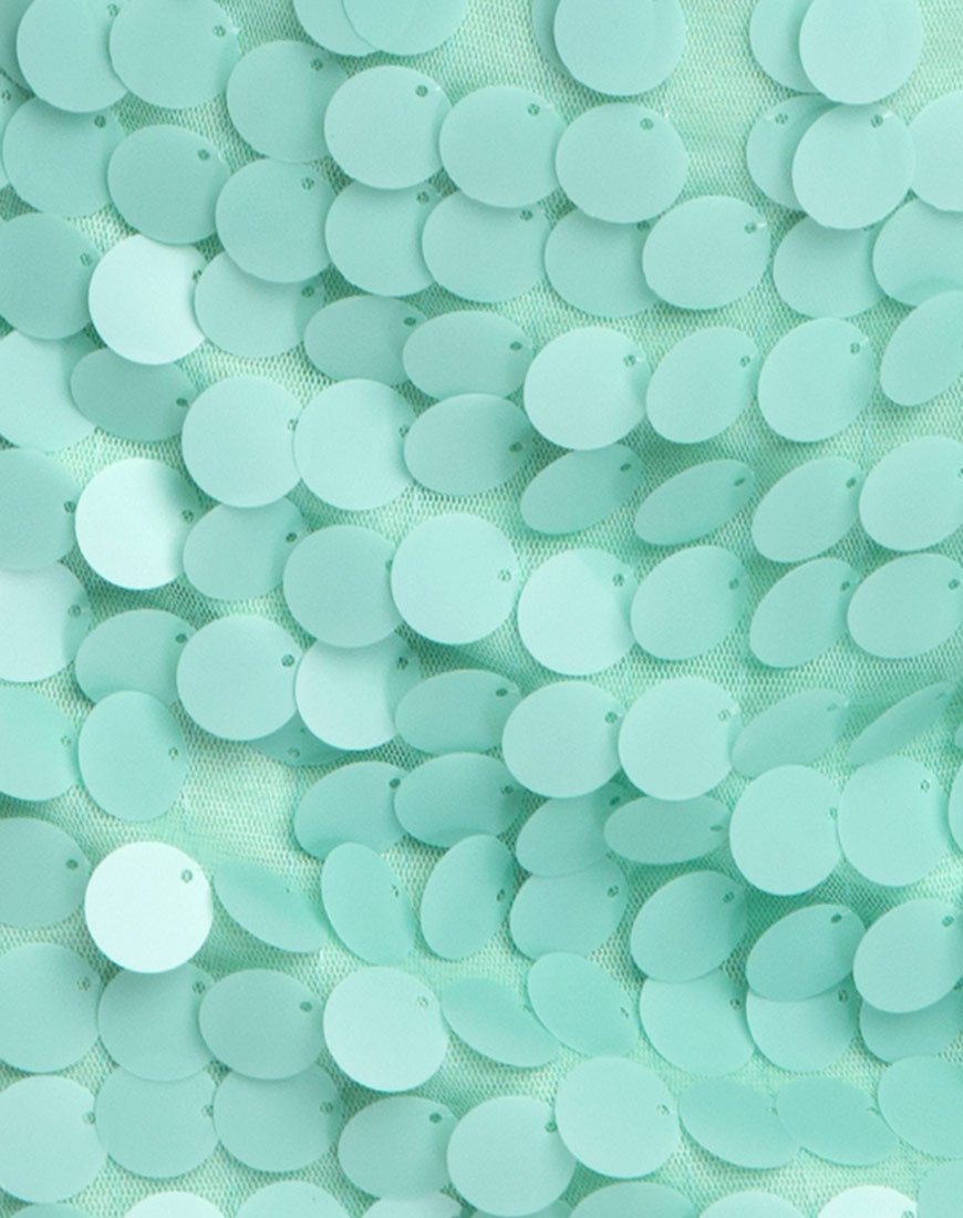 Immagine di Finn Dress in Disc Sequin Mint